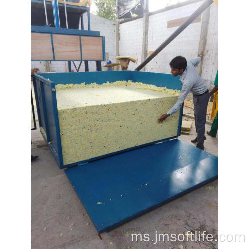 Mesin reborning Foam yang dibuang